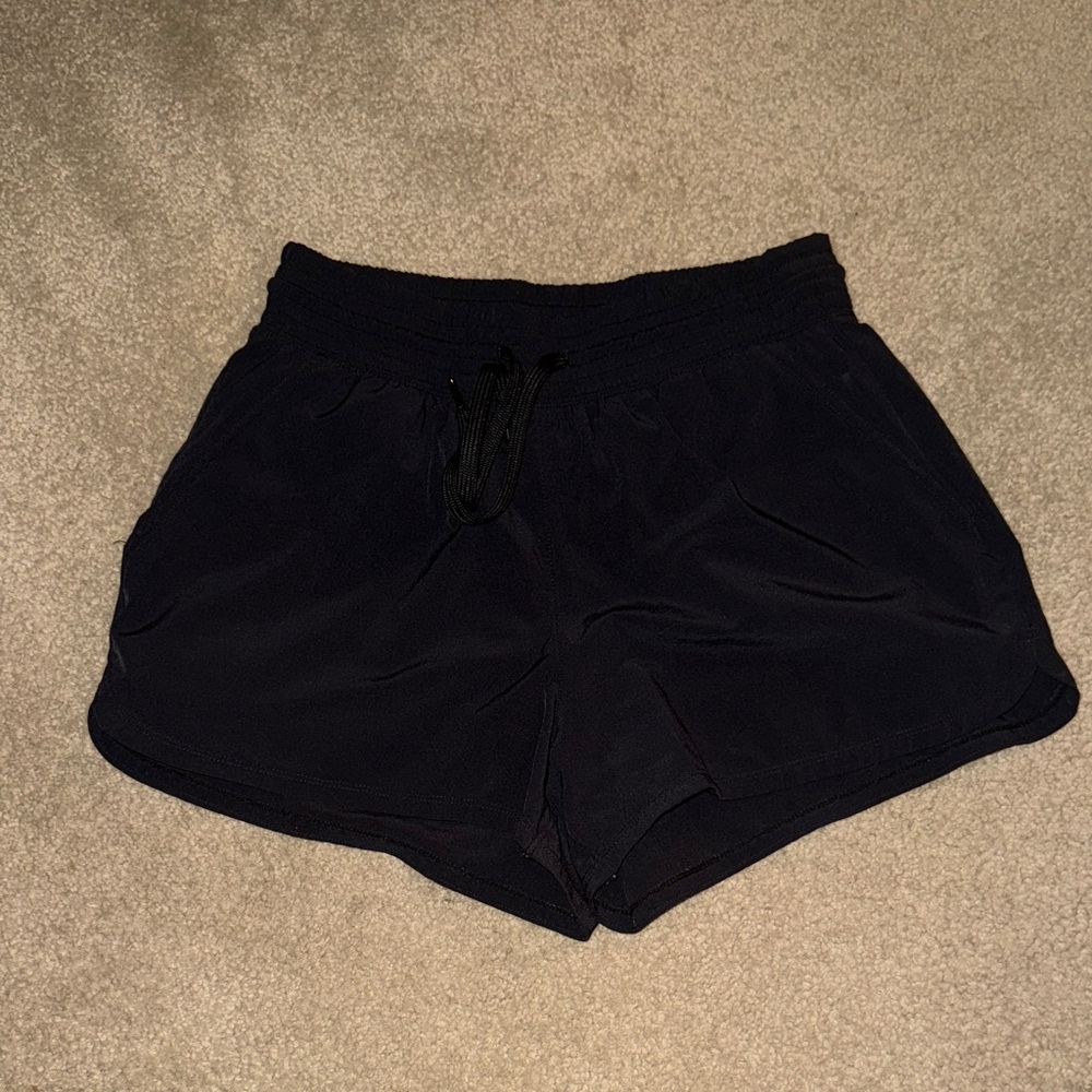 Abercrombie & Fitch YPB Black Athletic Shorts